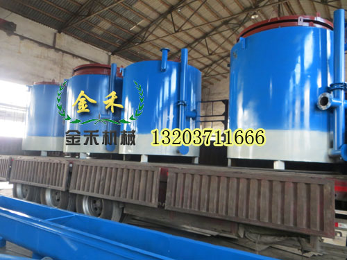 
廣西玉林客戶需要的吊裝秸桿炭化爐發貨現場